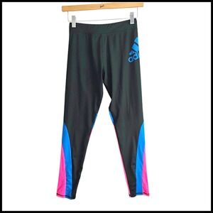 Adidas Kids Leggings Activewear Colorblock Athletic Pants Size 12 14 Years‎